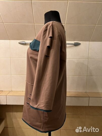 Новая хлопковая кофта/свитшот 46-48/50