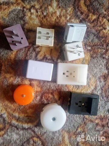 Телефонные розетки и вилки б/у