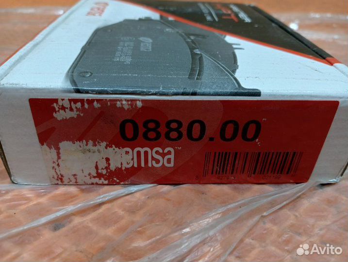 Комплект тормозных колодок, дисковый тормоз