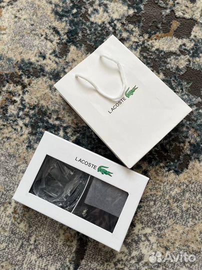 Кошелек + ремень Lacoste