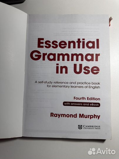 Essential Grammar in Use cambridge