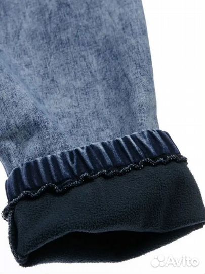 Джинсы PlayToday Jogger fit на флисе