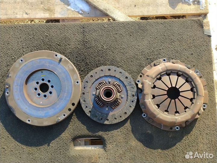 Комплект сцепления toyota corolla e120