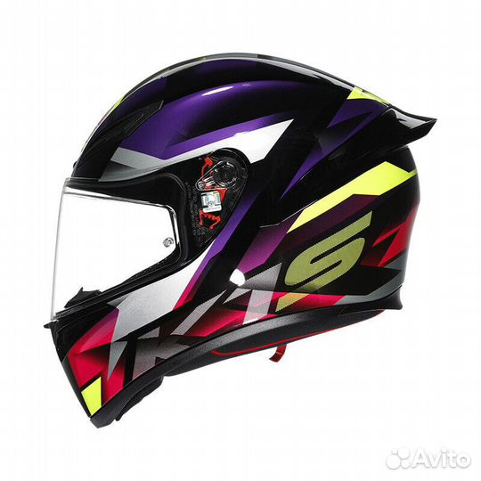 Agv K1 S E2206 Fastlap Мотошлем Purple Pink Фиолетовый