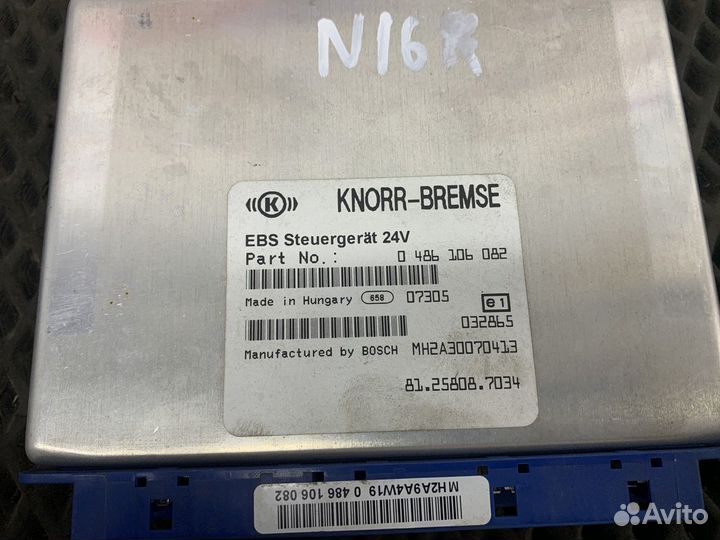 Блок управления ABS Man TGA, Man TGS, Man TGX