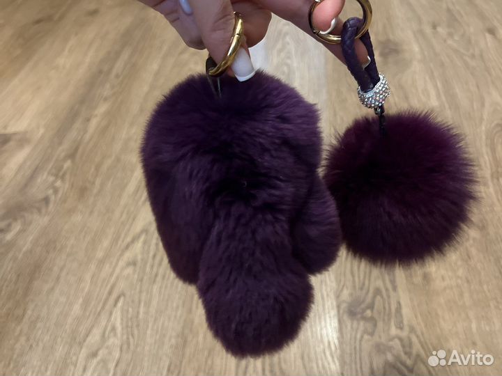 Брелки меховые