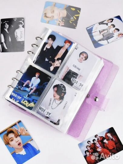 Биндер для карточек, альбом для карточек, 240 л