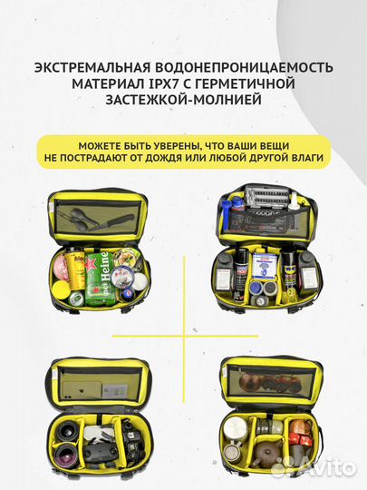 Сумка на алюминиевые кофры BMW и др 16л. Tripfella