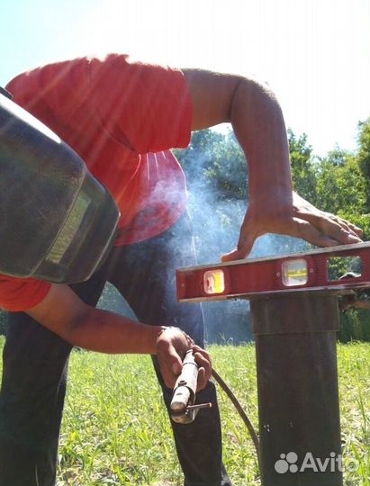 Винтовые сваи под ключ