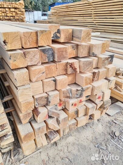 Брус 100 100 6000