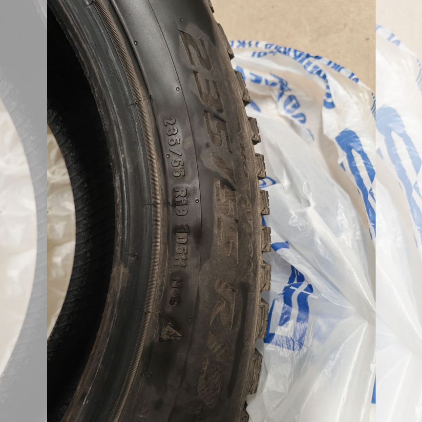 Купить зимние шипованные шины ⚫ 235/55 R19 в Москве | Авито