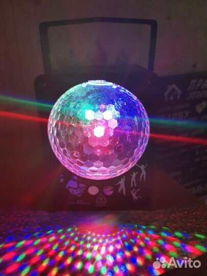 Светодиодная установка, Дискошар