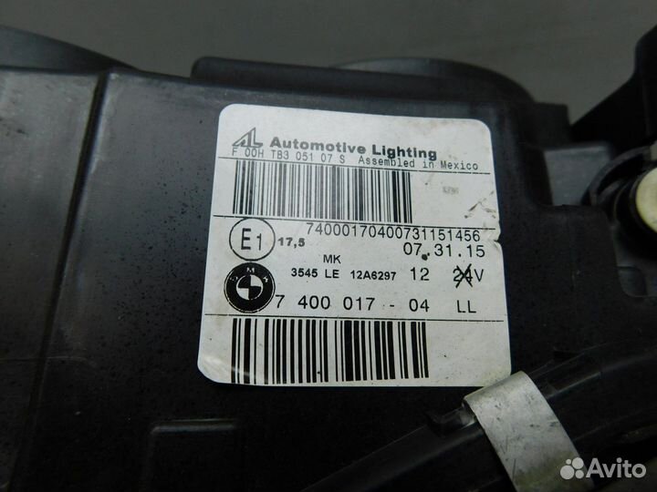 Фара левая BMW X3