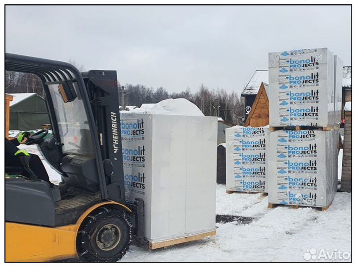 Газобетонные блоки газоблок Bonolit