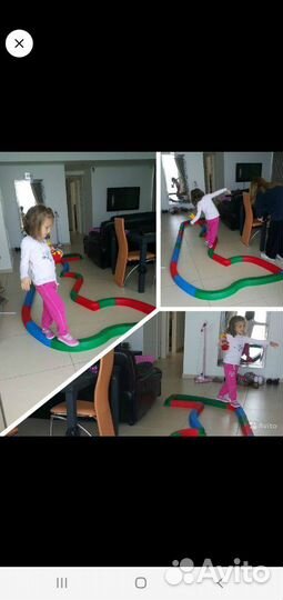 Гибкая дорожка- бордюрка