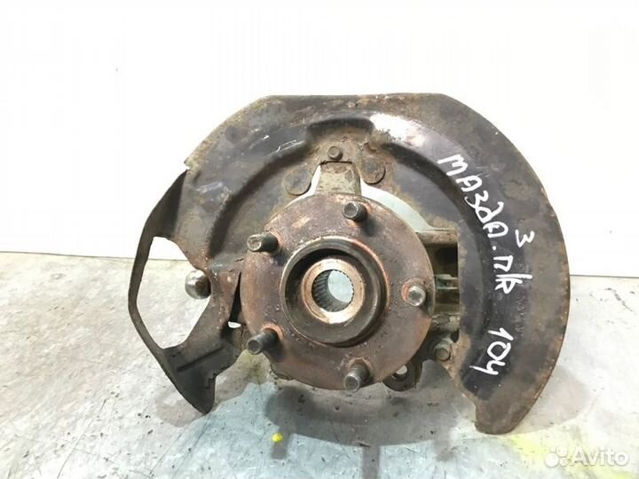 Кулак поворотный ступица в сборе передний правый