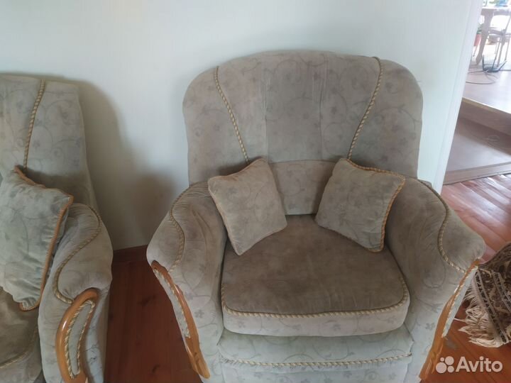 Диван с 2 креслами