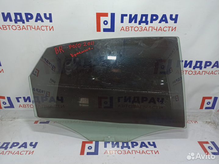 Стекло двери задней правой Volkswagen Polo Sedan