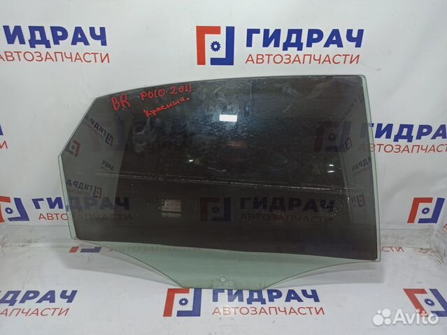 Стекло двери задней правой Volkswagen Polo Sedan