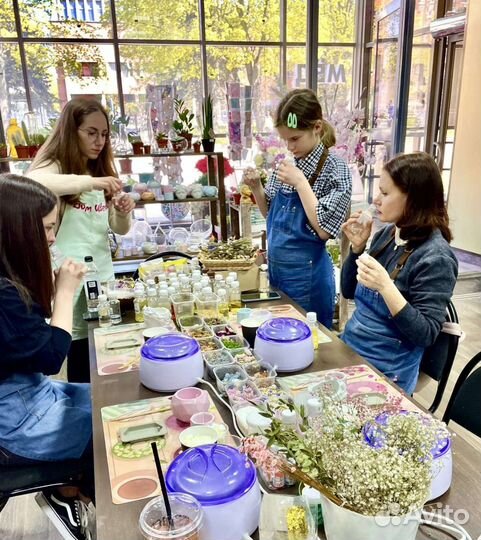 Мастер-класс по изготовлению свечей