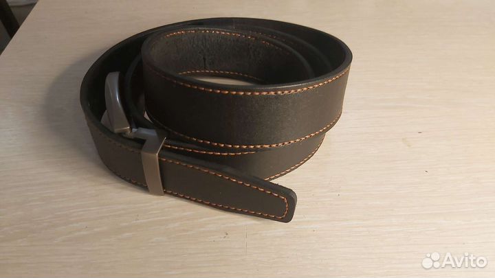 Мужской кожаный ремень ручной работы