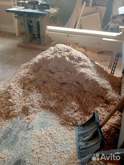 Опилки стружка в мешках