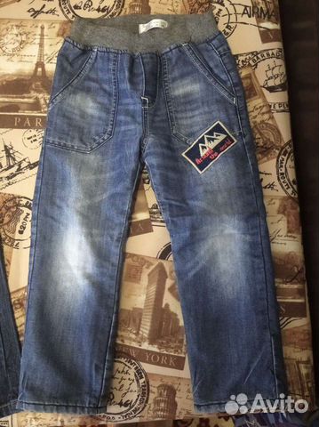 Джинсы на мальчика, осень, весна