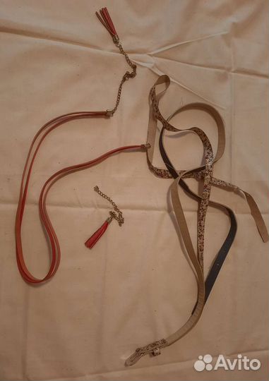 Ремни, пояса женские, есть в единственном экз. Экс