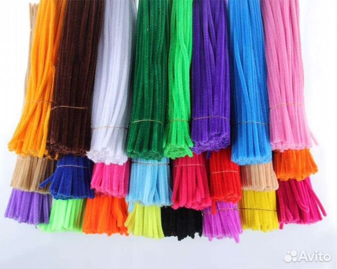 Пушистая синельная проволока