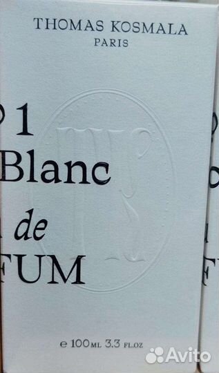 Парфюмерная водаthomas kosmala№ 1 tonic blanc