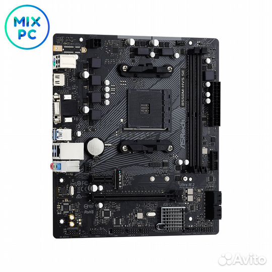 Материнская плата AM4 AsRock B550M-HVS SE