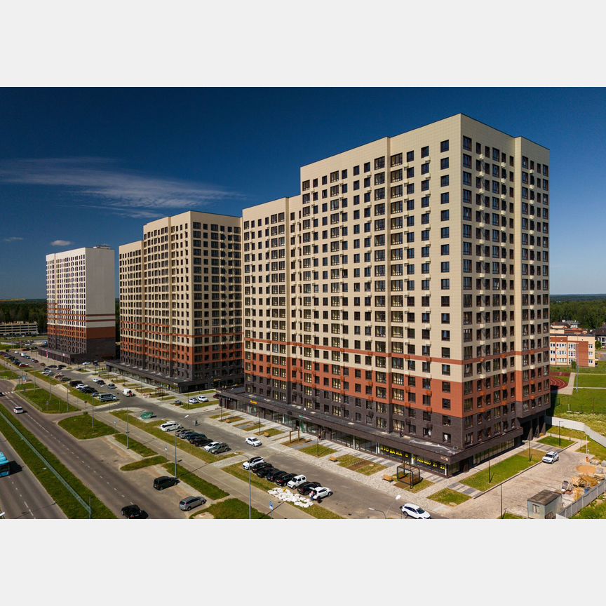 1-к. квартира, 43,8 м², 13/19 эт.