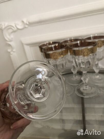 Versace бокалы под вино 6 шт