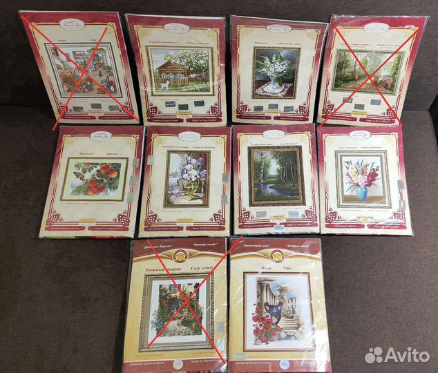 Наборы для вышивания (картины)