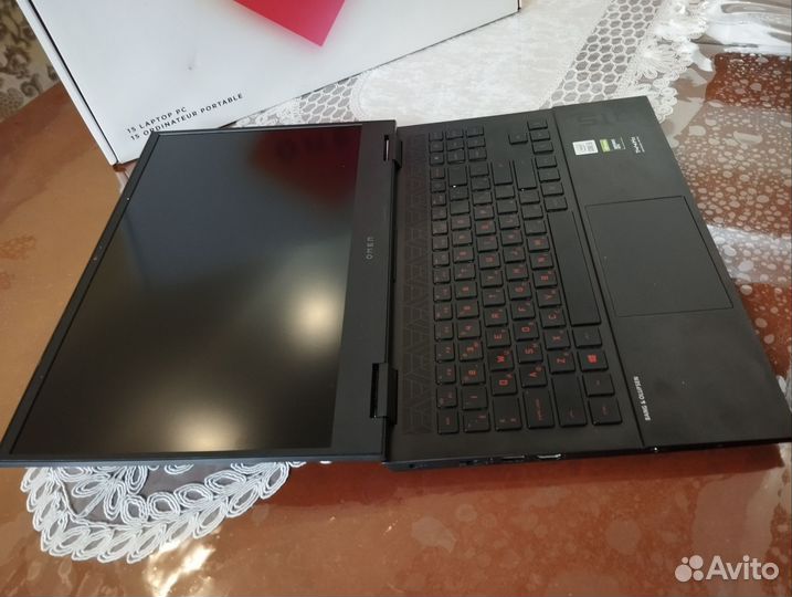 Ноутбук HP Omen gtx 1660ti 6gb 8 ядр 1тб ssd