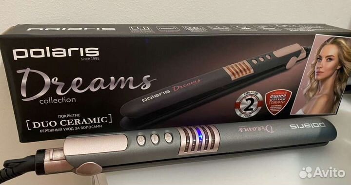 Выпрямитель для волос новый.Polaris