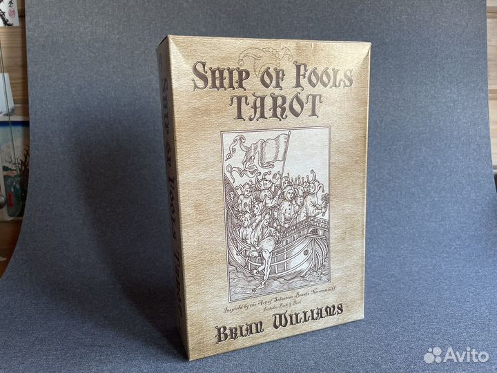 Редкое Ship of the Fools tarot, 2002 год, США