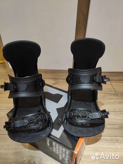 Крепления Union Contact Pro (2022) Black, L