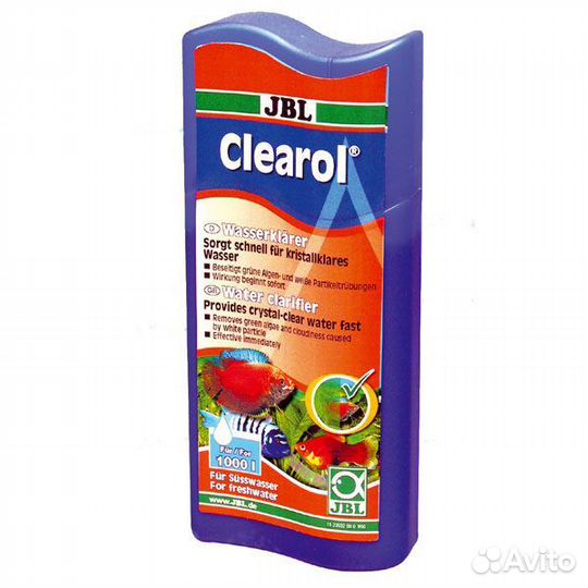 JBL Clearol 250мл - препарат для устранения помутн
