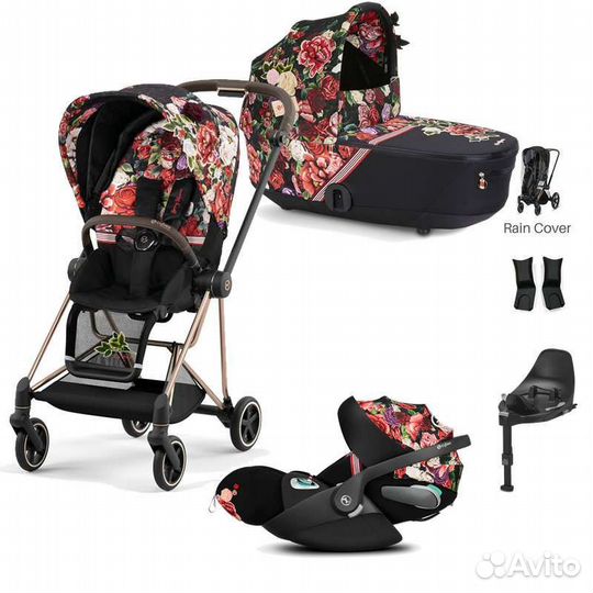 Коляска Cybex Mios spring Blossom германия