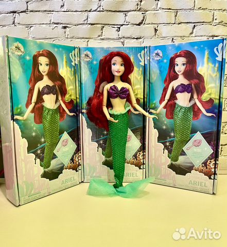 Новые Кукла Ариэль/Русалка/с нюансом