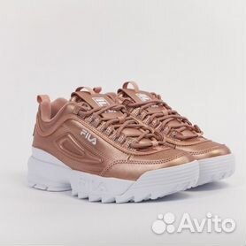 Fila disruptor best sale ii rose gold