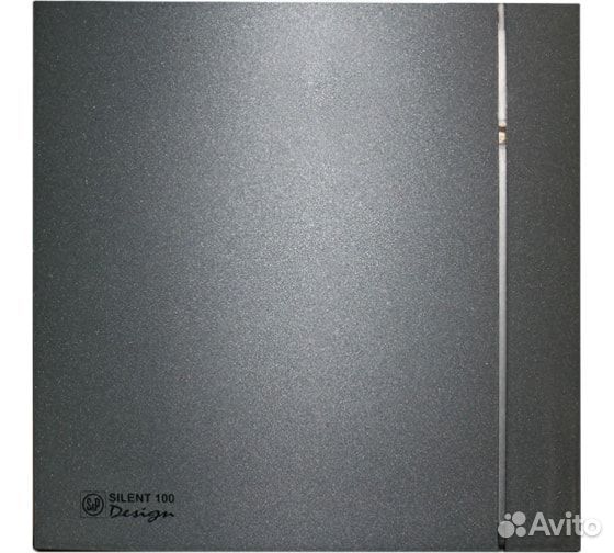 Вентилятор вытяжной Silent 100 CZ Design grey-4C