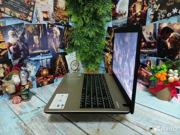 Практичный ноутбук Asus N4200/500Gb/920MX/гарантия