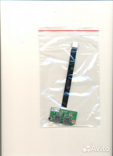 Плата USB разъемов с шлейфом Toshiba Satellite L75