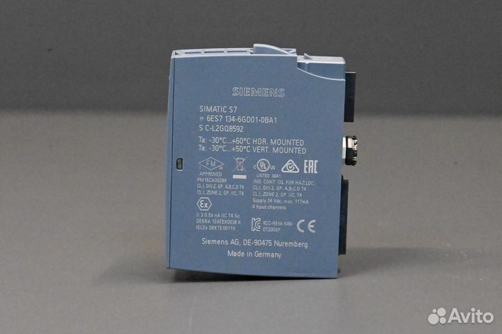 Siemens 6ES7134-6GD01-0BA1 новый без ориг уп. 2 шт