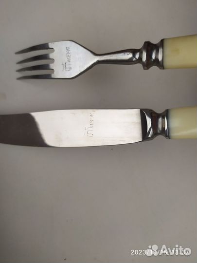 Набор столовых приборов Зик СССР нержавейка