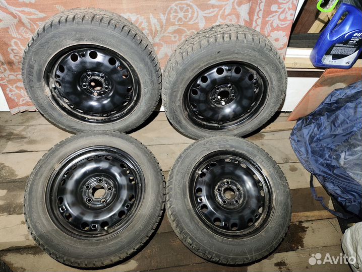 Колёса R15 шкода рапид зимние шип 185/60/15