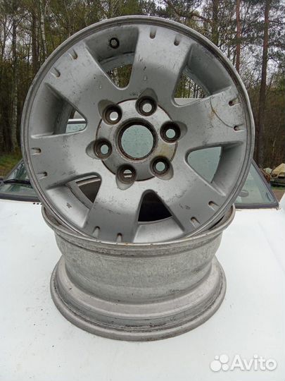 Литые диски r16 на L200 2 шт