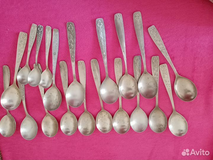 Мельхиоровые ложки СССР